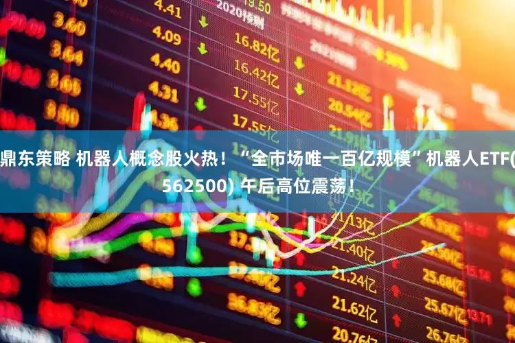 鼎东策略 机器人概念股火热！“全市场唯一百亿规模”机器人ETF(562500) 午后高位震荡！