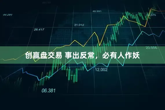 创赢盘交易 事出反常，必有人作妖